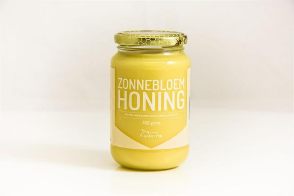Zonnebloemhoning 450gram