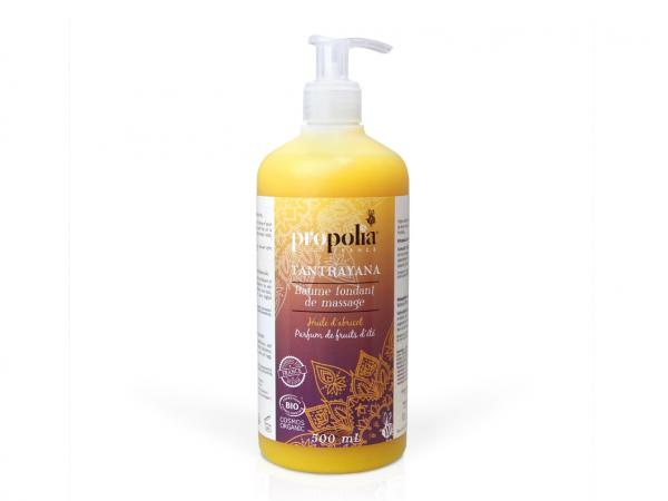 Fruitige massagebalsem 500ml Cosmos BIO - Propolia (pompfles)