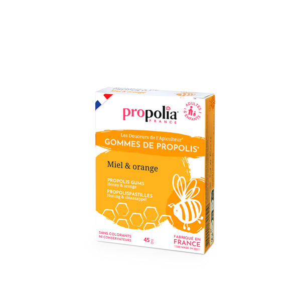 Propolispastilles met honing en sinaasappel - Propolia