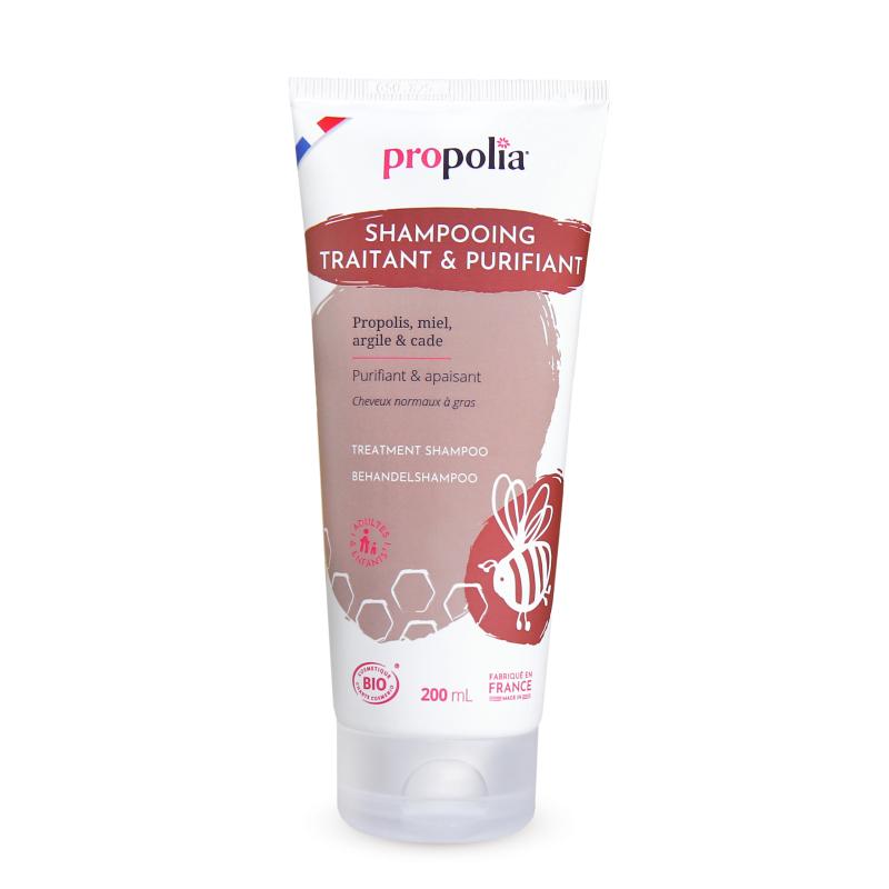 Behandelshampoo met propolis, honing en klei 200 ml, BIO - Propolia