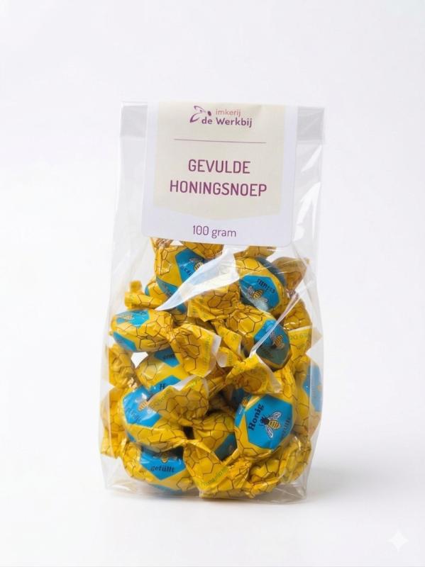 Gevulde honingsnoep - 100 gram