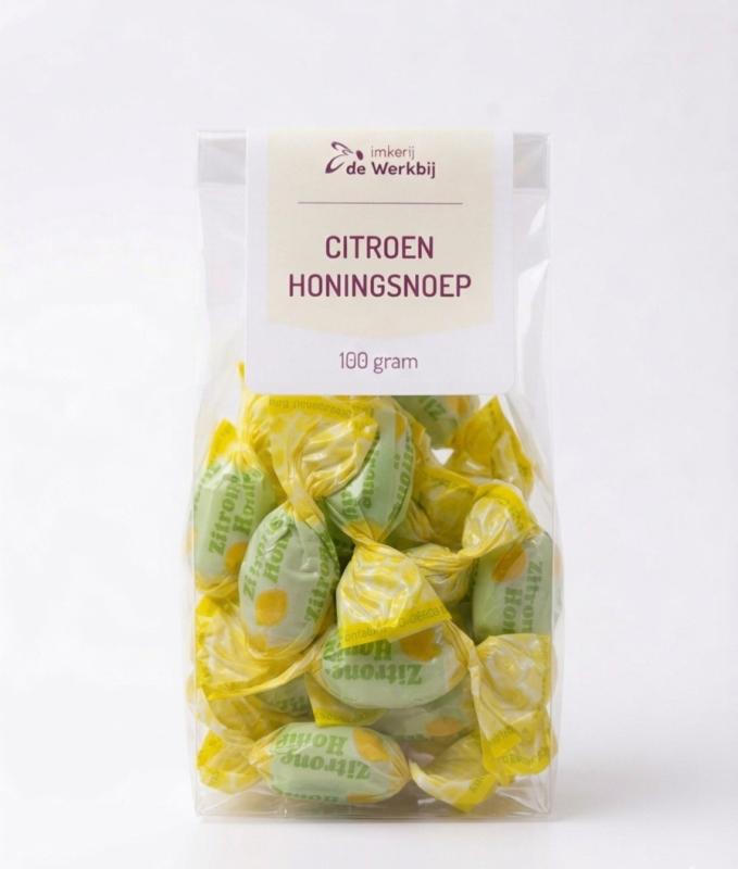 Citroen honingsnoep - 100 gram