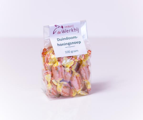 Duindoorn honingsnoep met vitamine C - 100 gram