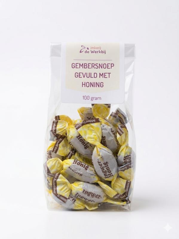 Gembersnoep gevuld met honing - 100 gram