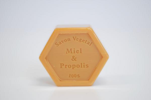 6 kantige Honingzeep met propolis 100 gram (Fr)