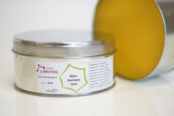 Bijenboenwas geel - 250 gram