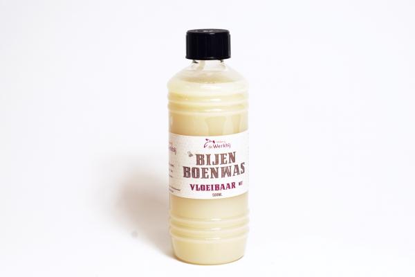 Vloeibare bijenboenwas wit - blanc 500 ml