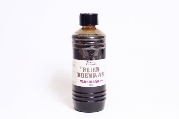 Vloeibare bijenboenwas bruin - 500 ml