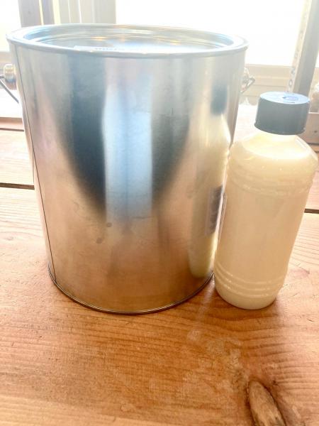 Vloeibare bijenboenwas wit/blanc - 5 liter