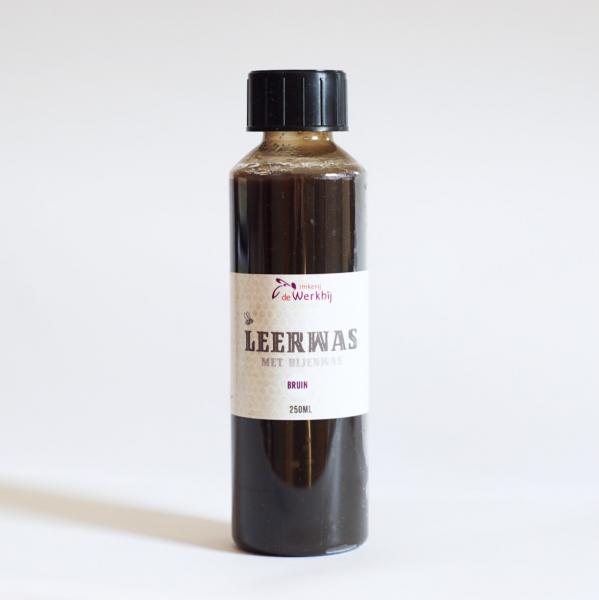 Leerwas Bruin 250ml