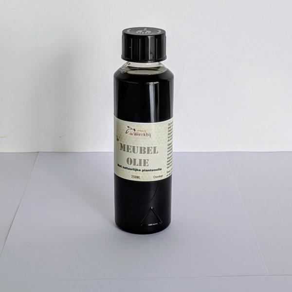 Meubelolie, donker, met natuurlijke plantenolie 250ml