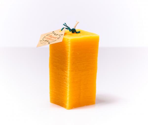 Natuursteenkaars middelgroot