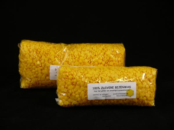Volledig zuivere bijenwas pastilles voor kaarsengieten - 20 kg