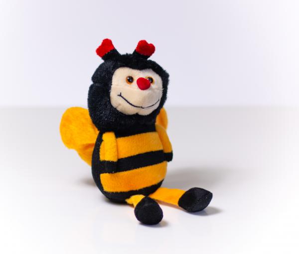 Knuffel zittend, ongeveer 15 cm zittend