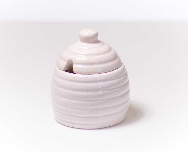 Keramische honingpot groot (aardewerk)