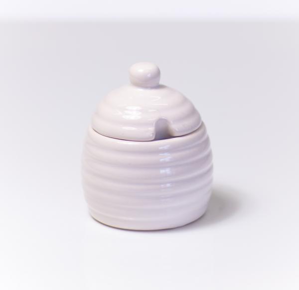 Keramische honingpot klein (aardewerk)