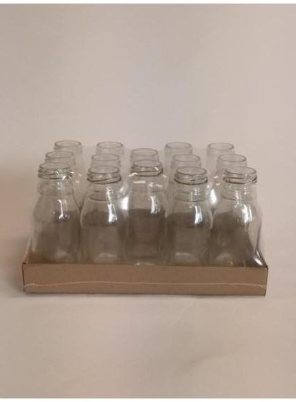200ml fles - 14 stuks Zonder deksel TO38 -ACTIE prijs opruiming