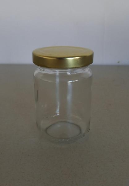 Glazen pot -rond- 156ml- 30 stuks (zonder deksel 53mm)