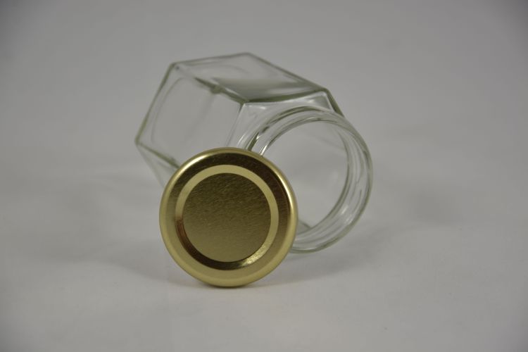 Deksel - 58mm - goud TO -  75 stuks