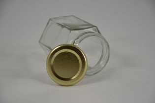 Doos deksels - 58mm - goud TO  - (1600 stuks) prijs op aanvraag