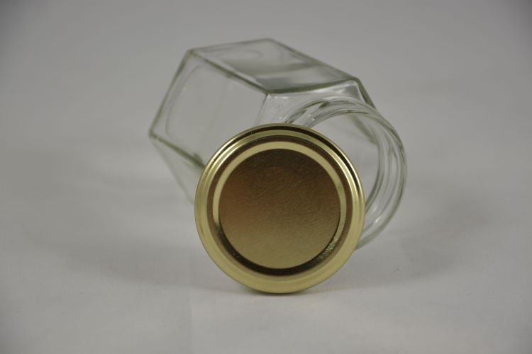 Deksel - 66mm - goud TO - 48 stuks (oude HAK maat)