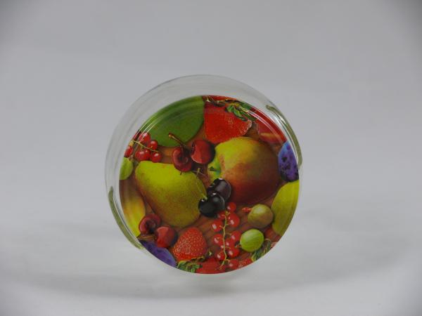 Doos deksels - 66mm fris fruit TO - 1400 stuks - prijs op aanvraag