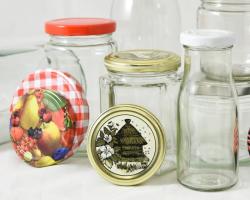 Glas-deksels-Emmers-Dozen